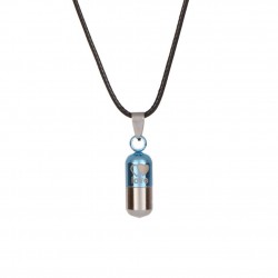 LOVE - capsule shape pendant - necklaceNecklaces