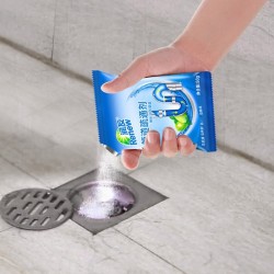 Detergente per drenaggio - pulizia in polvere - toilette - 50g