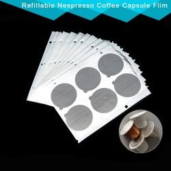 Capsule Caffè Nespresso - coperchio in alluminio autoadesivo
