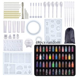 Silicone Casting - Resin Molds - Tools Set - Resin Jewelry - DIYToys