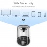 C7 - Altoparlante Bluetooth - portatile - wireless - 7-color luci di cambiamento - trasparente
