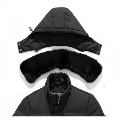 Winter thick jacket - with removable hood and collarJackets