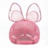 Bunny ears - girls baseball cap - with pearl decoration