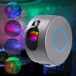 Proiettore laser a LED - luce scenica - con telecomando - cielo stellato/galassia/stelle