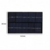 Solar panel outdoor - 5W 5V  -  portable - usb - fast - light - traveling