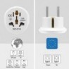 Adapter - universal - round pin socket - travel - high quality