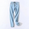 Stretch high waist jeans for women - 2021 - new skinny slim washed denim - waist lifting