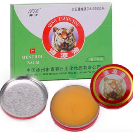 Red Tiger - menthol balm - pain relief ointment - 24 piecesSkin