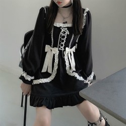 Japanese / gothic / lolita style - vintage mini dressDresses