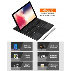 CHUWI HiPad X - 10.1 inch tablet - Android 10 - PC - MTK - Octa Core LPDDR4X - 4GB RAM 128G ROM - 4G LTE GPS