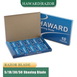 HAWARD - lamette da barba - doppio filo - 5 / 10 / 30 / 50 pezzi