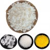 Natural soy wax - / white beeswax / coconut wax / jelly wax - for candle making - smokelessCandles & Holders