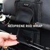 Fishing rod holder - for car back seat / organizer