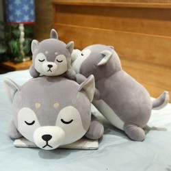 Lying Husky dog - plush toy - pillowCuddly toys