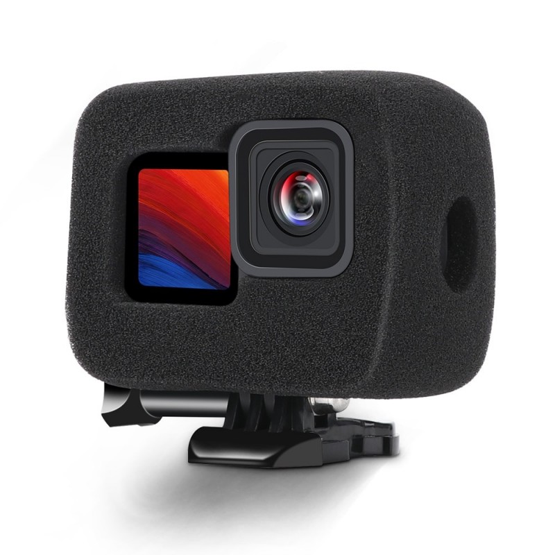 Foam windproof shield - noise reduction - protective case - for GoPro Hero 9 Black
