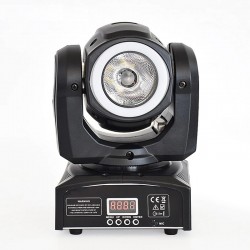 Mini LED beam - laser light - moving head - DJ / stage light - 60W - RGBW - DMXStage & events lighting