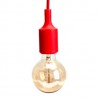 E27 - ceiling lamp holder - socket - silicone rope - 90cmLighting fittings