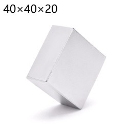 N52 - magnete al neodimio - forte - cuboide - 40 * 40 * 20 mm