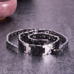 Tungsten magnetic bracelet - health energy - unisexBracelets