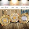 American style - luxurious gold ceiling lamp - spot light - recessed - dimmable - COB - LED - 3W / 5W / 7W