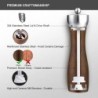 Wooden pepper / salt grinder - adjustable coarseness
