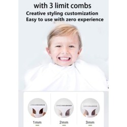 Kemei KM-1319 - professional electric hair clipper / trimmer - 100V - 240V - for babies / children