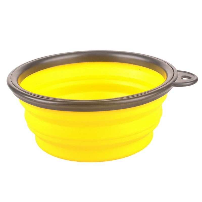 Foldable silicone dog / cat food / drink containerCare
