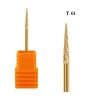 Electric nail drill - rotary head - tungsten carbide - polishing / grinding - for manicure / pedicure