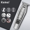 Kemei - tagliacapelli professionale - cordless - con display LED digitale