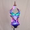 Vestito da festa sexy - bikini luminoso - LED pixel - per balli notturni / mascherate / Halloween