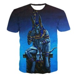 T-shirt classica a maniche corte - con stampa Faraone egiziano