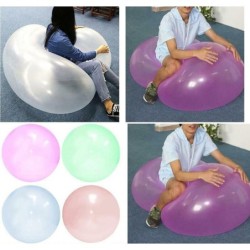 Palla magica a bolle - palloncino morbido - riempito d'aria / acqua - 40 - 80 cm