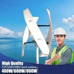 Generatore eolico - dinamo verticale - energia alternativa - 400W / 600W / 800W - 12V / 24V / 48V