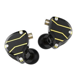 QKZ ZXN - auricolari ad alta risoluzione - auricolare cablato in-ear - doppio magnete - 2 Pin - 1DD