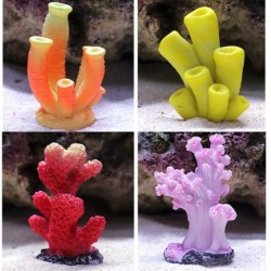 Colorful resin coral - artificial aquarium decorationAquarium