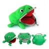 Frog shaped kids purse - wallet for coins- plushPurses