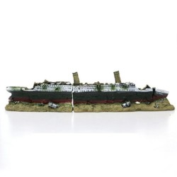 Modello in resina Titanic - decorazione acquario