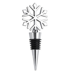 Wine bottle stopper - vacuum - zinc alloy - snowflake shapedBar supply