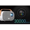 BYINTEK K16 PRO - mini proiettore LED portatile - full HD - 1920*1080P - 4K - LCD - Android 9 - Wifi - 1080P