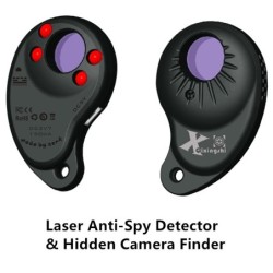 Rilevatore laser anti-spia - cercatore di telecamere nascoste