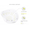 SunX - Lampada UV/LED - asciuga unghie professionale da studio - 54W