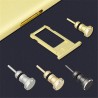 Protezione per jack audio da 3,5 mm / Strumento di espulsione della SIM - per Smartphone - tablet - iPhone