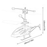 Mini drone - elicottero volante - giocattolo a infrarossi / induzione - luci a LED
