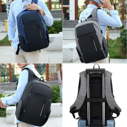 Fashionable backpack - 15.6 inch laptop bag - USB charging port - waterproofBackpacks