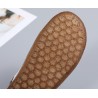 Sandali piatti alla moda - punta aperta / tacco