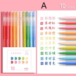 Colorful gel pen - marker - 10 colorsPens & Pencils