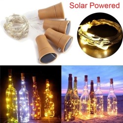 Tappo per bottiglia ad energia solare - ghirlanda - LED - luce notturna