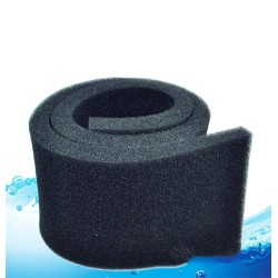 Filtro in cotone biochimico nero - spugna - per acquario - 50 * 12 * 2 cm