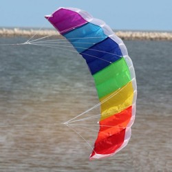 Aquilone da spiaggia arcobaleno - sport - nylon