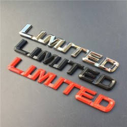 LIMITED - metal emblem - car stickerStickers